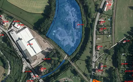 Prodej komerčního pozemku 9 307 m², Dolní Branná, okres Trutnov