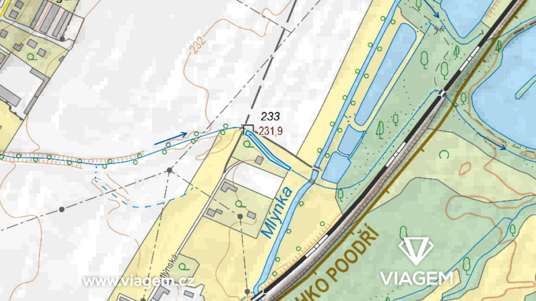 Prodej pole 722 m² – fotografie 3