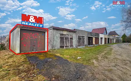 Prodej garáže, 26 m2, Aš, Aš, okres Cheb