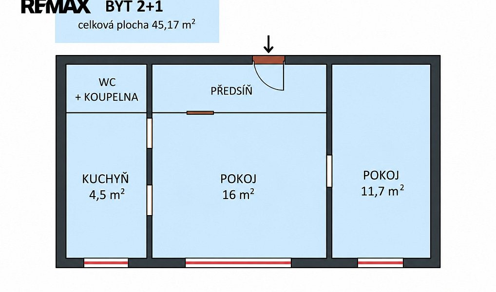 Prodej bytu 2+1 45 m², Ostrava – náhled fotky 2