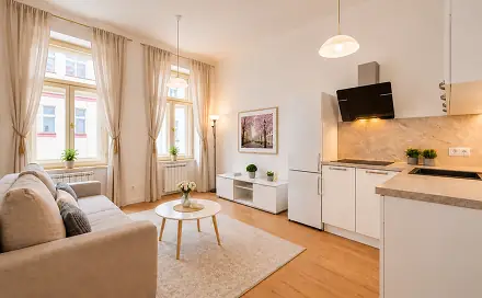 Prodej bytu 1+kk 28 m², Záhřebská, Praha 2 - Vinohrady