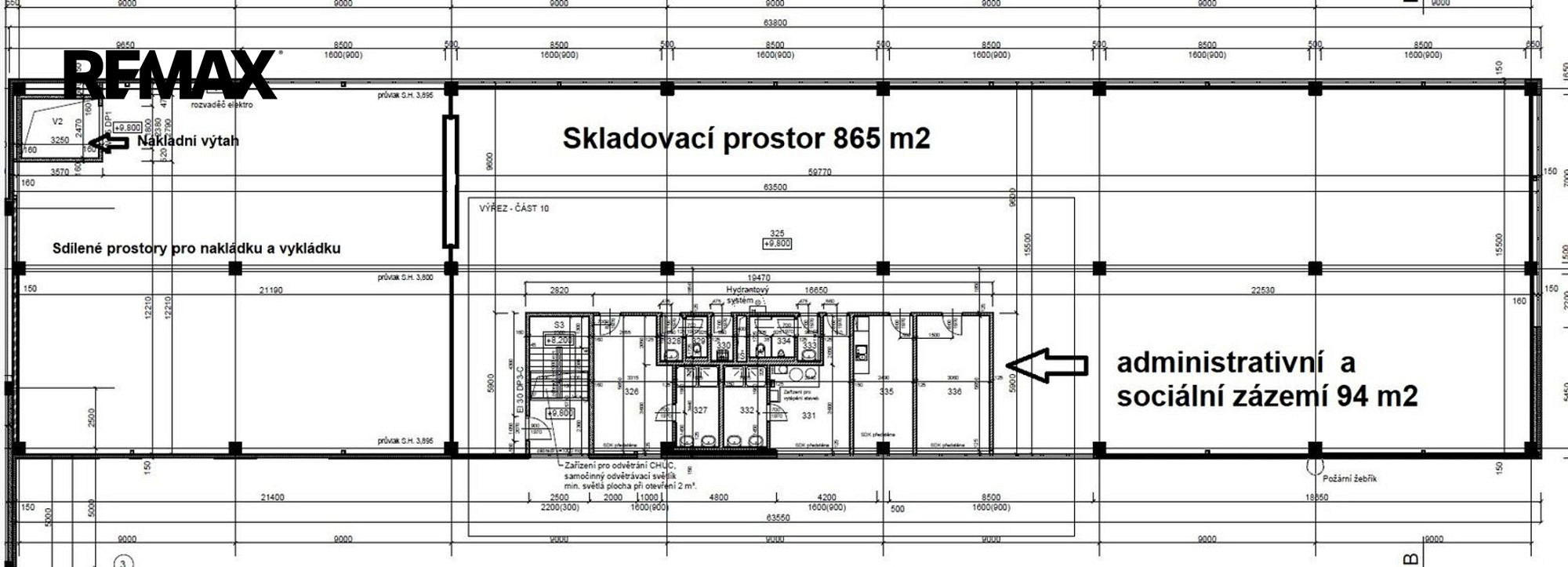 Pronájem skladovacích prostor 959 m² – fotografie 5