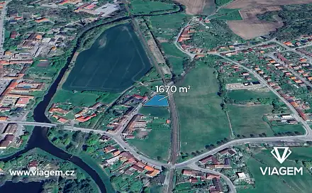 Prodej pole 417 m², Protivín, okres Písek