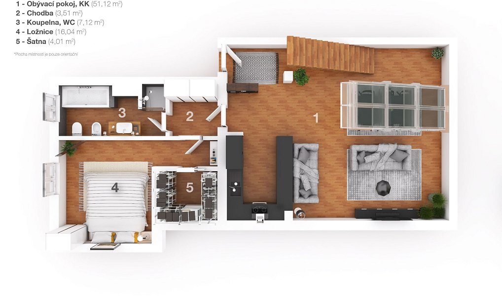 Prodej bytu 4+kk 128 m², Praha – náhled fotky 16