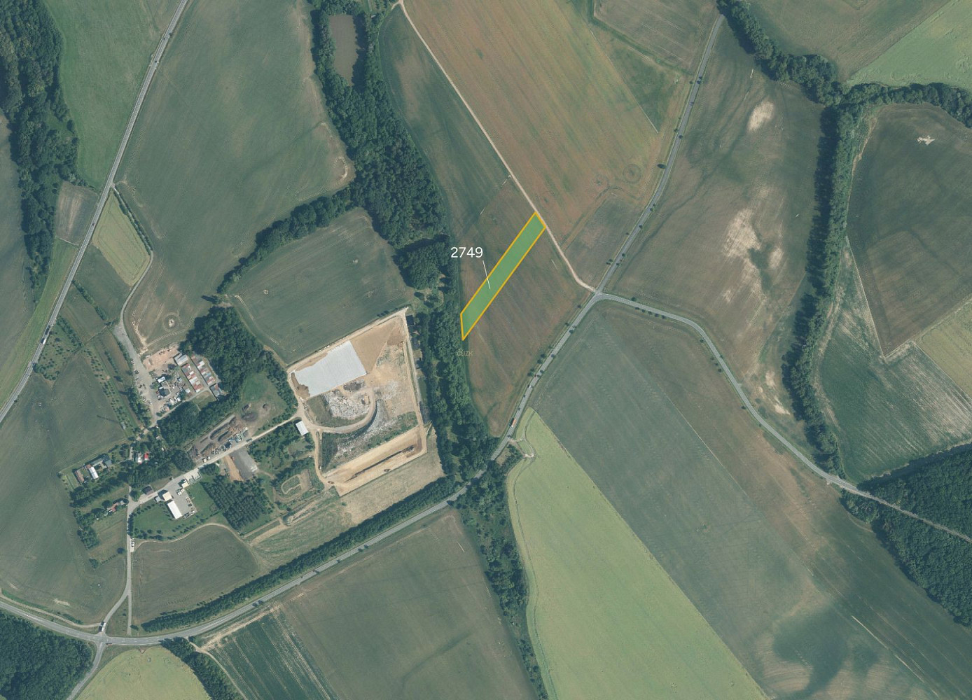 Prodej pole 4 505 m²