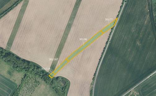 Prodej pole 6 725 m², Troubky-Zdislavice - Zdislavice, okres Kroměříž