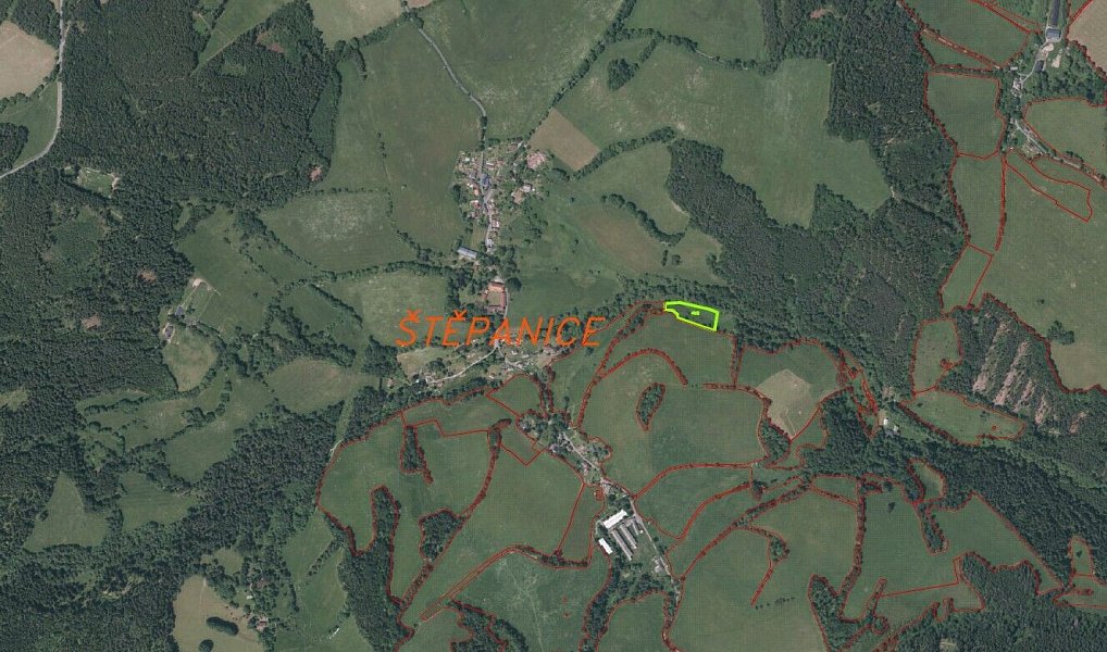 Prodej pole 5 634 m², Hartmanice – náhled fotky 5