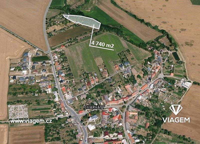 Prodej lesa 596 m²