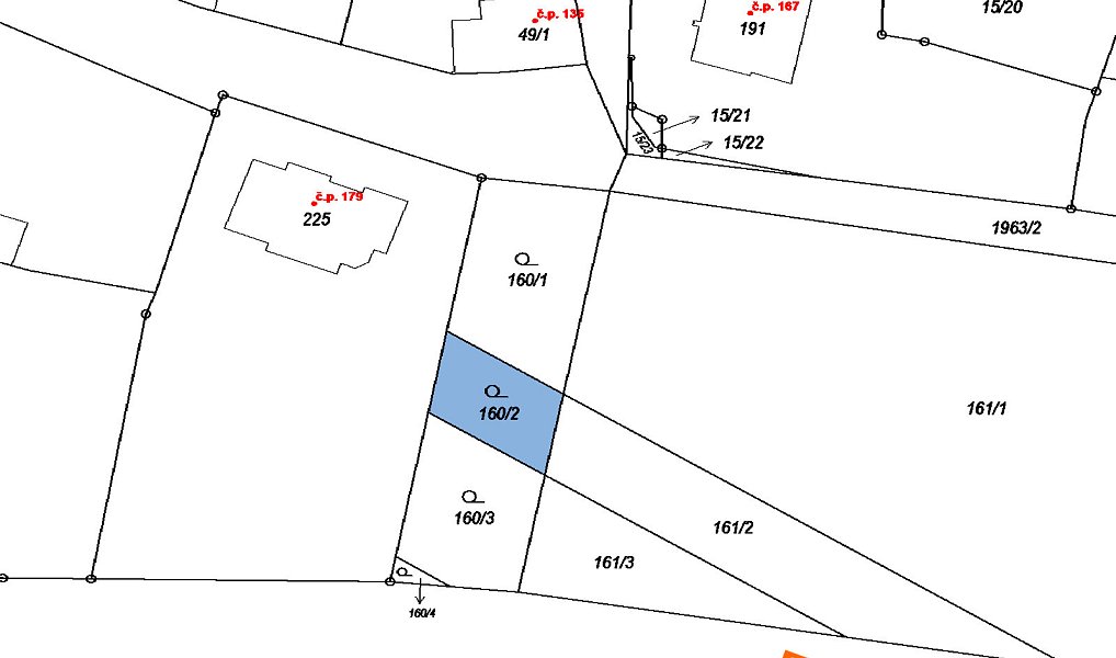 Prodej stavebního pozemku 91 m², Křídlůvky – náhled fotky 4