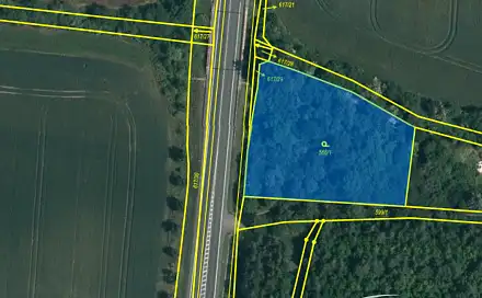 Prodej zahrady 2 455 m², Dobroměřice, okres Louny