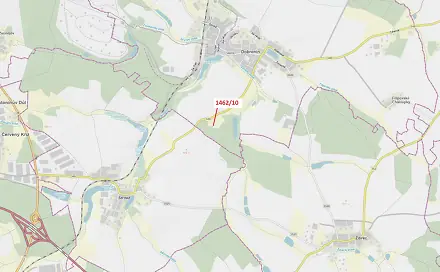 Dražba lesa 246 m², Dobronín