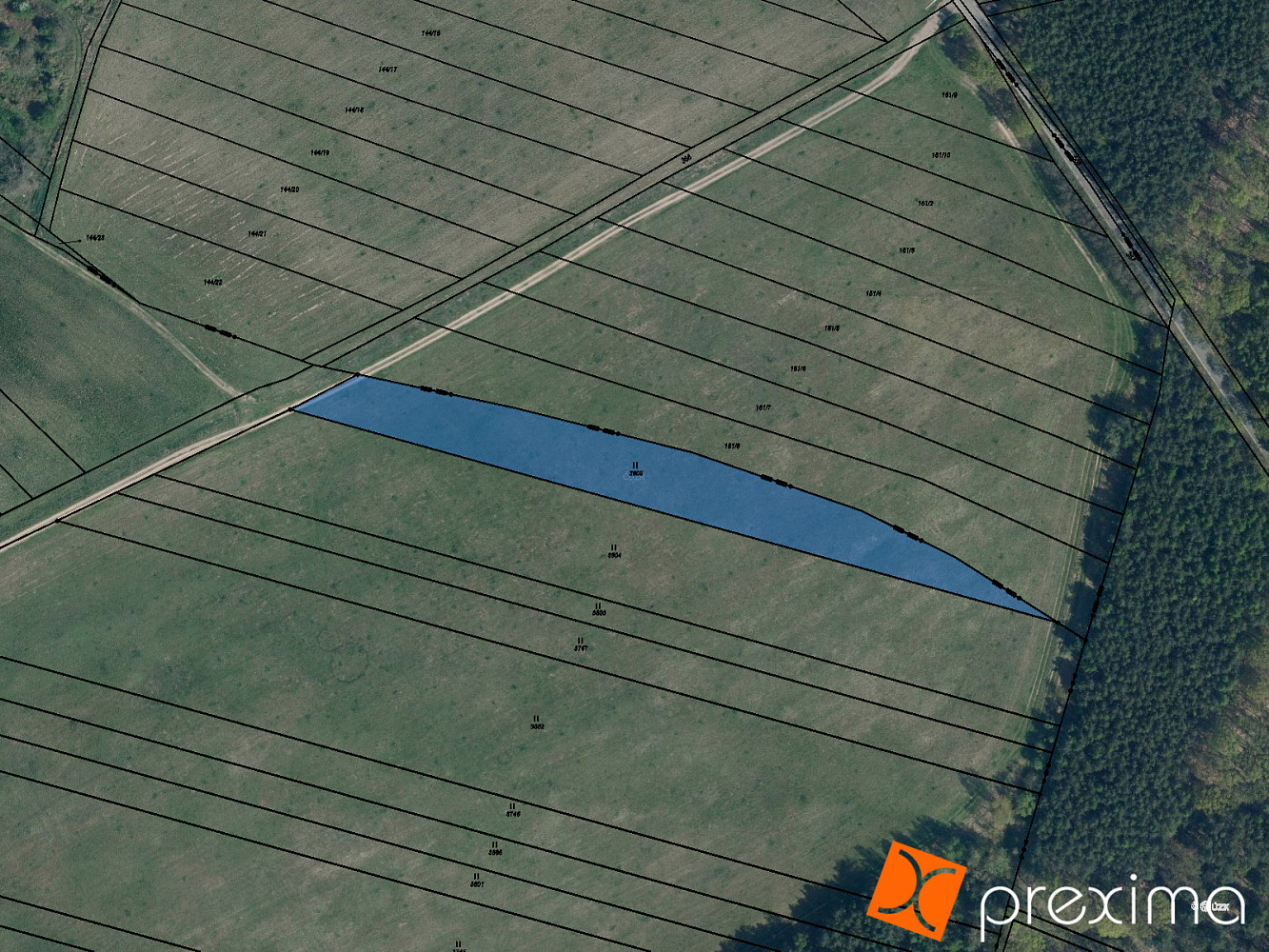 Prodej pozemku 346 m²