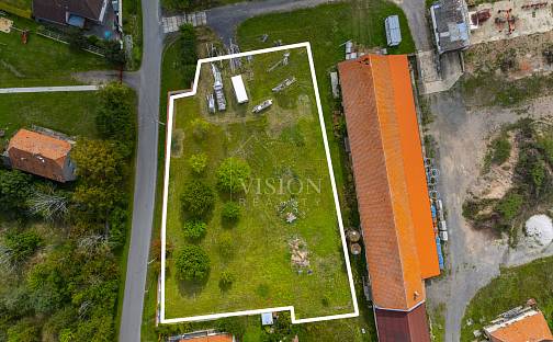Prodej stavebního pozemku 2 579 m², Ouběnice, okres Příbram