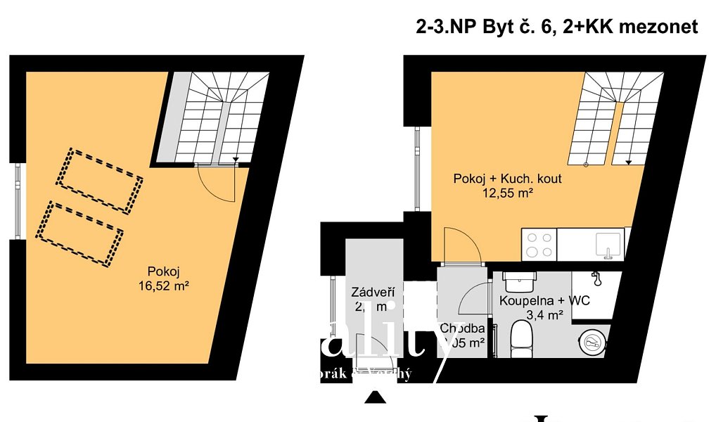 Prodej bytu 2+kk 41 m², Brno – náhled fotky 22
