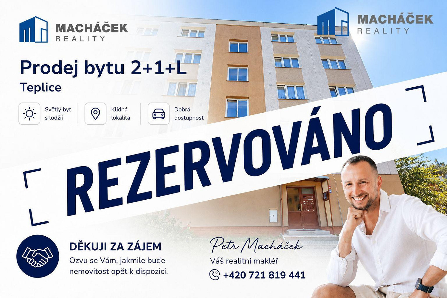 Prodej bytu 2+1 52 m²
