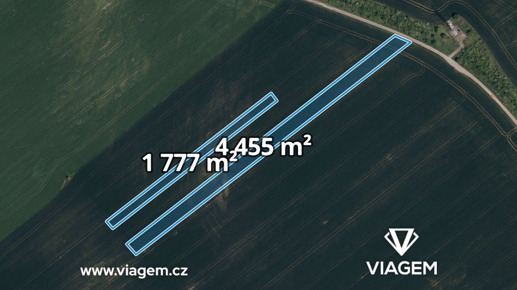 Prodej pole 1 038 m²