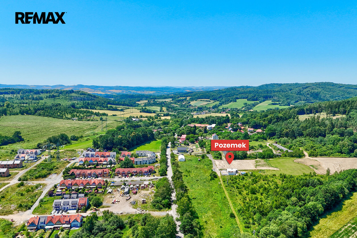 Prodej stavebního pozemku 1 254 m²