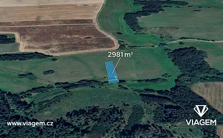 Prodej pole 1 490 m², Kostelec nad Vltavou, okres Písek