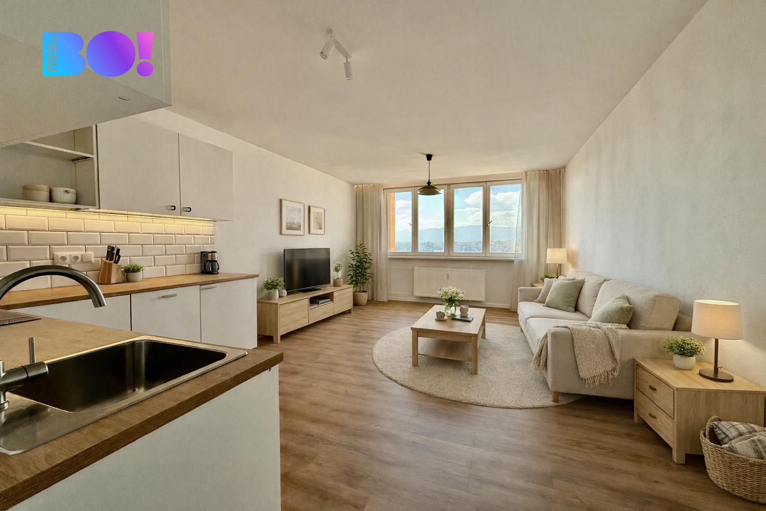 Pronájem bytu 1+kk 34 m²