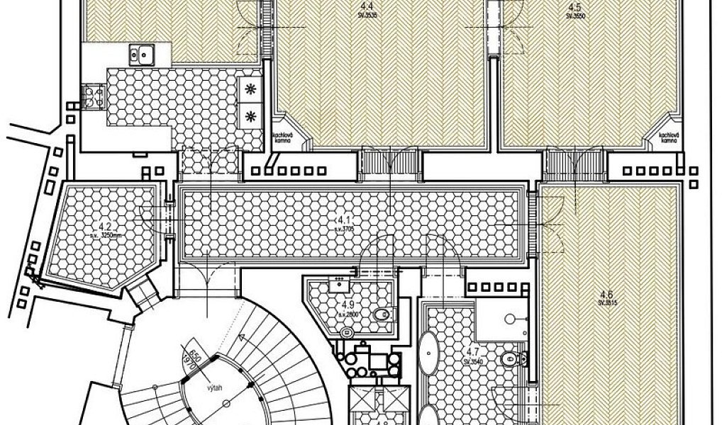 Pronájem bytu 3+1 154 m², Praha – náhled fotky 22
