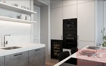 Pronájem bytu 2+kk 56 m², náměstí Jiřího z Poděbrad, Praha 3 - Vinohrady