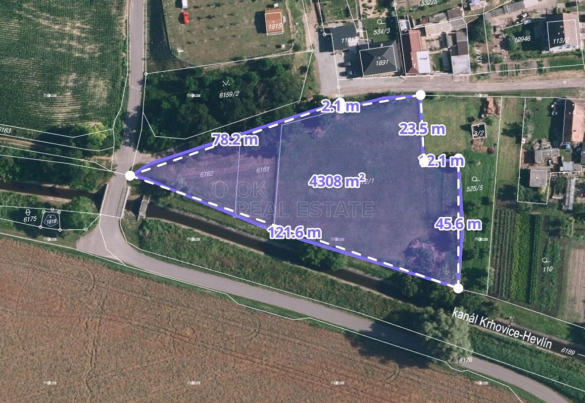 Prodej stavebního pozemku 4 308 m² – fotografie 4