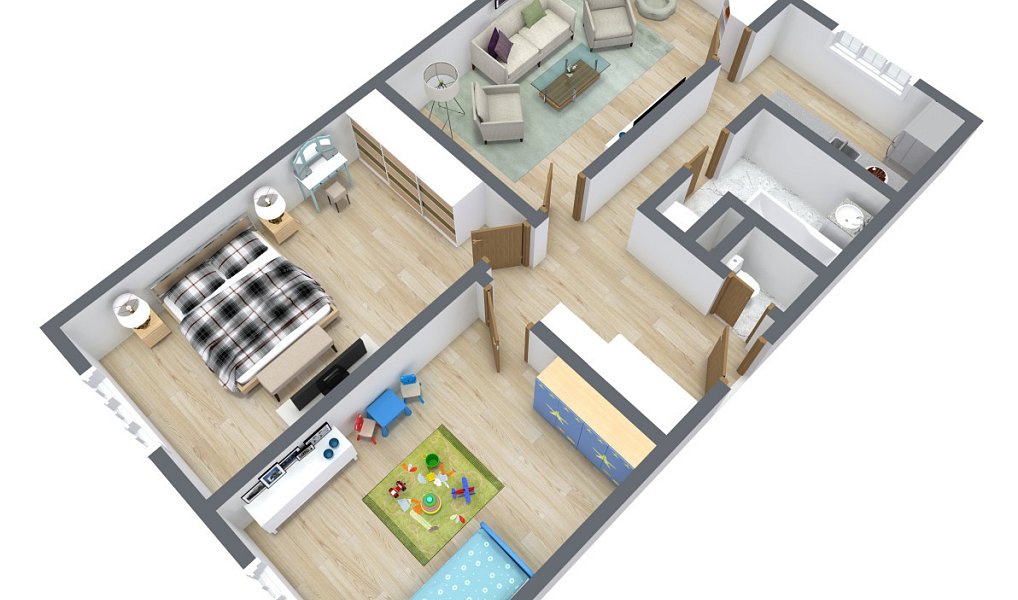 Prodej bytu 3+1 80 m², Chomutov – náhled fotky 17