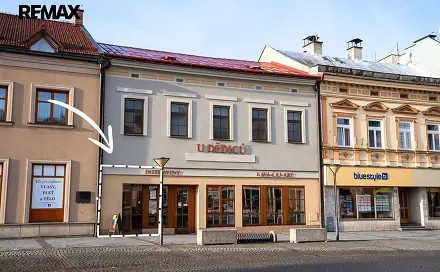 Pronájem obchodních prostor 224 m², Dolní náměstí, Vsetín