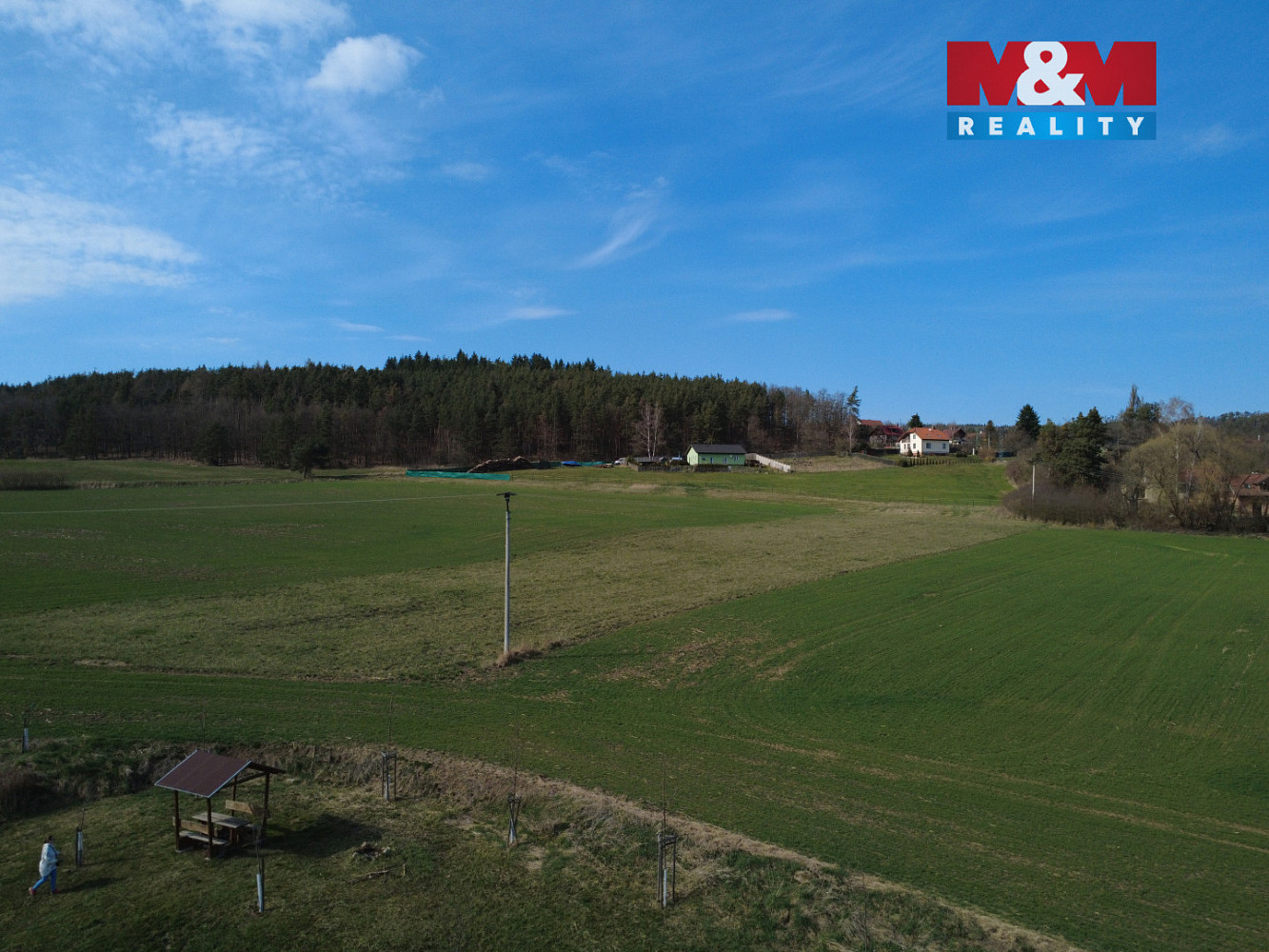 Prodej stavebního pozemku 5 130 m² – pohled 6
