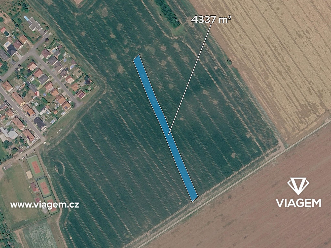 Prodej pole 4 337 m² — photo 2
