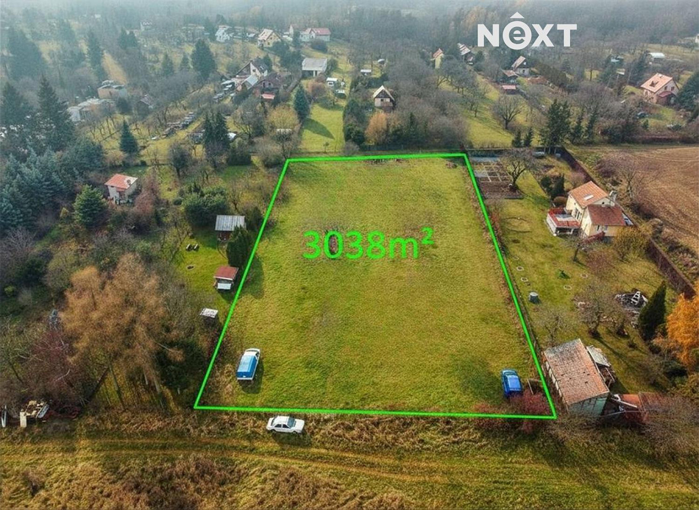 Prodej stavebního pozemku 3 038 m²