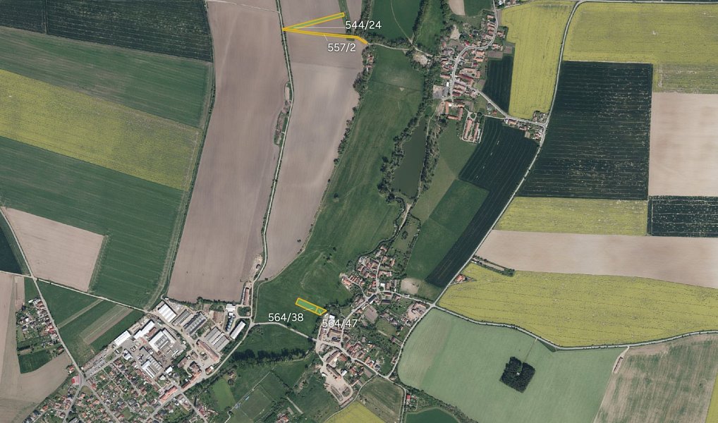Prodej pole 15 140 m², Chrast – náhled fotky 3
