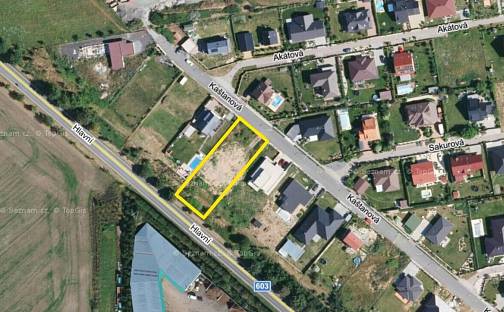 Prodej stavebního pozemku 1 315 m², Kaštanová, Sulice - Želivec, okres Praha-východ