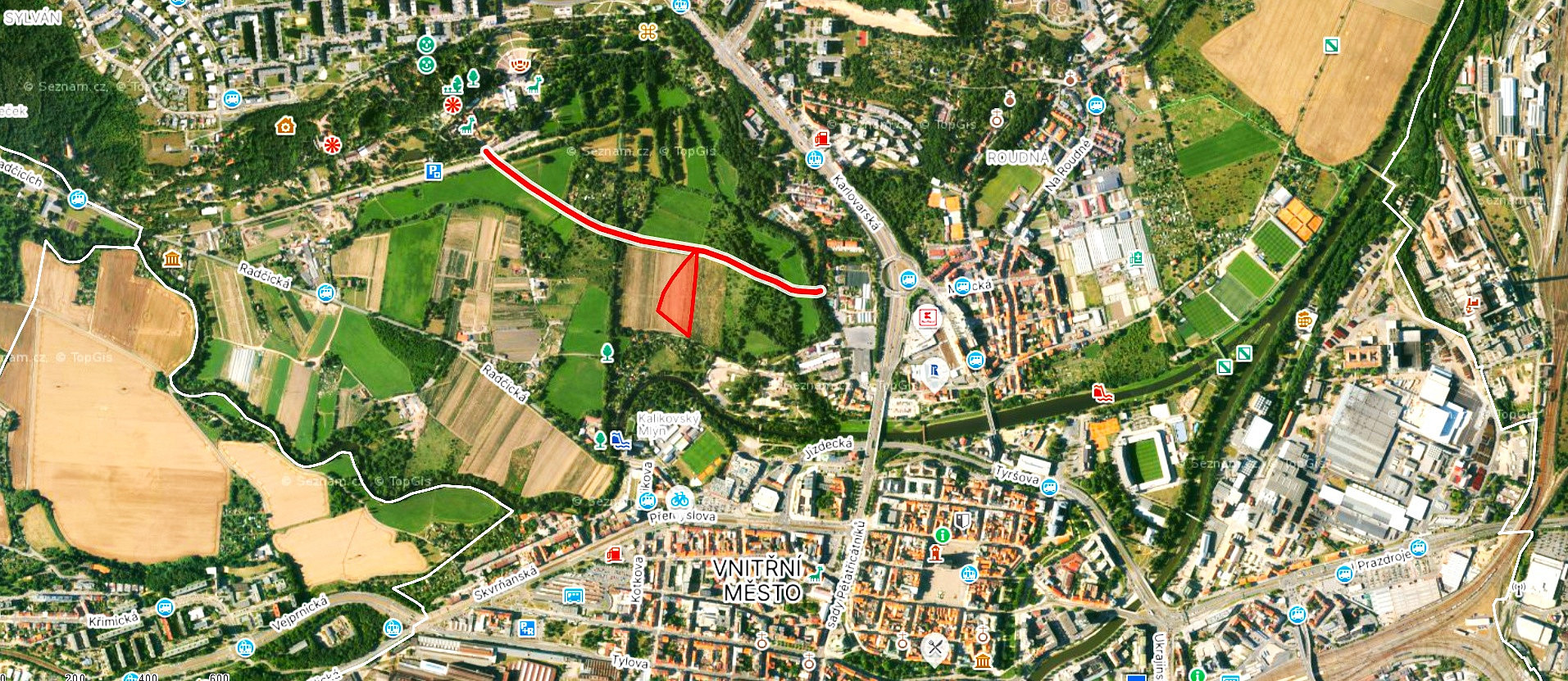 Prodej pole 36 521 m² – fotografie 3