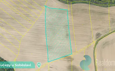 Prodej louky 11 561 m², Tučapy, okres Tábor