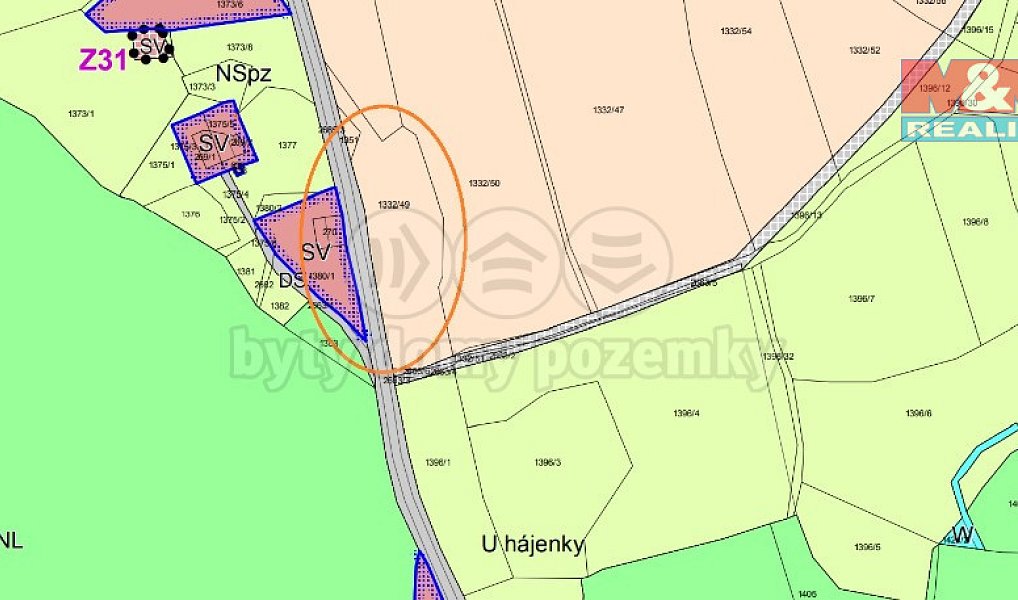 Prodej pole 1 432 m², Javornice – náhled fotky 6