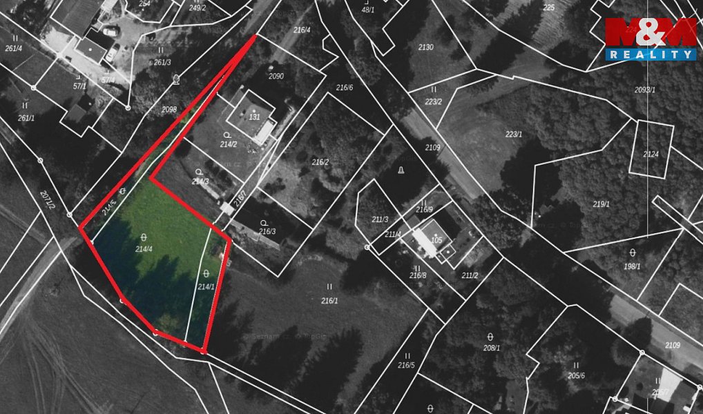 Prodej stavebního pozemku 1 675 m², Václavov u Bruntálu – náhled fotky 3