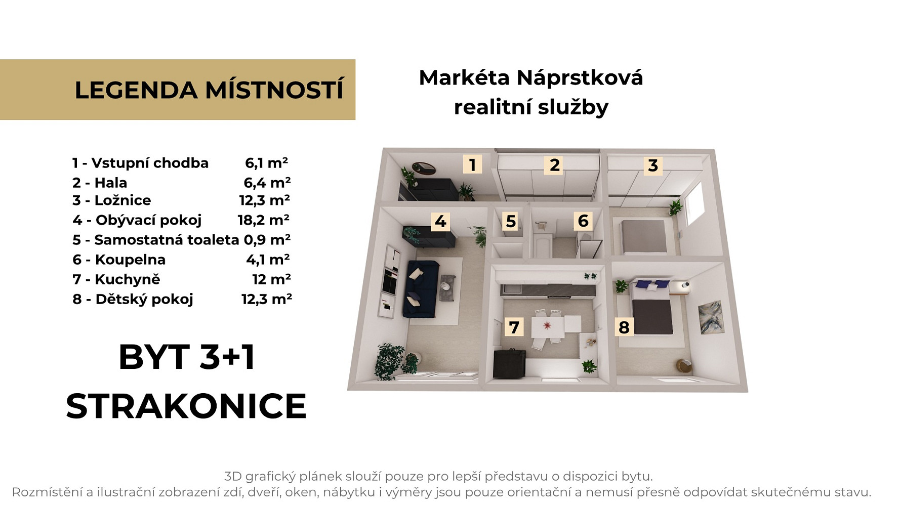 Prodej bytu 3+1 73 m² — photo 5