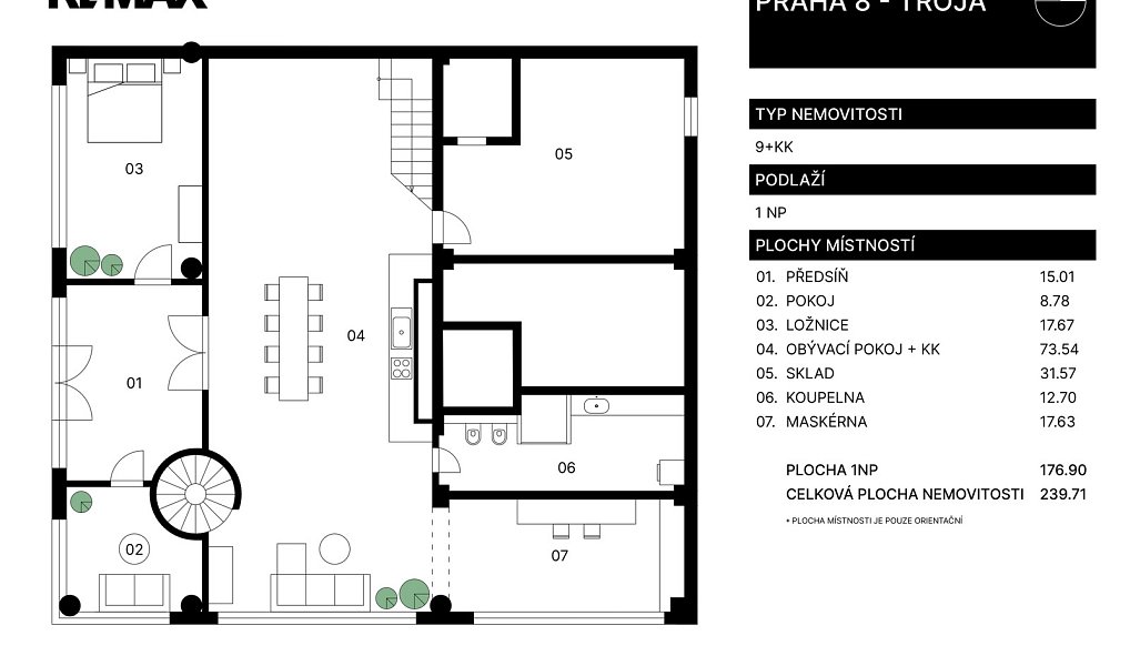Prodej obchodních prostor 240 m², Praha – náhled fotky 3