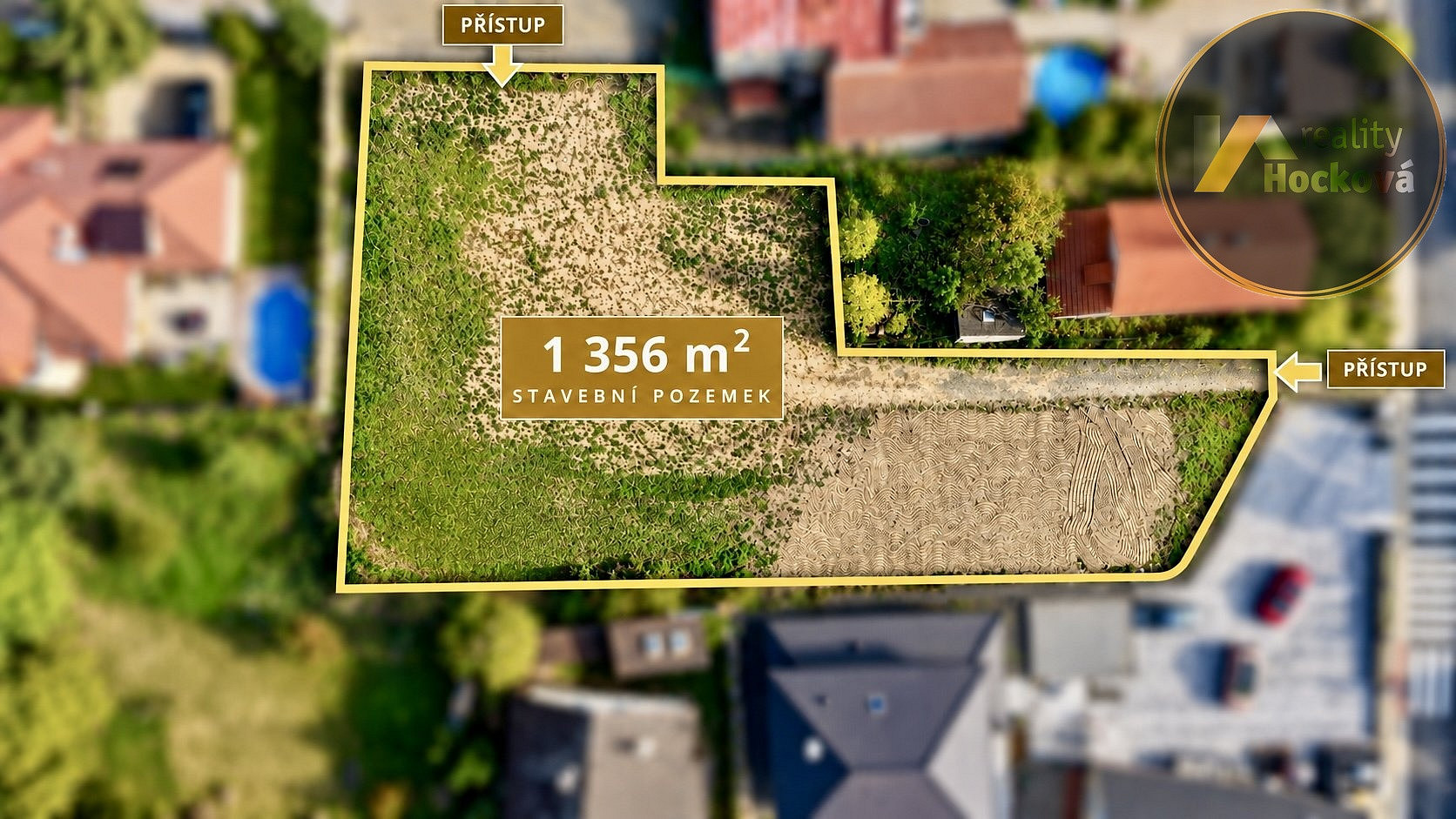 Prodej stavebního pozemku 1 356 m²