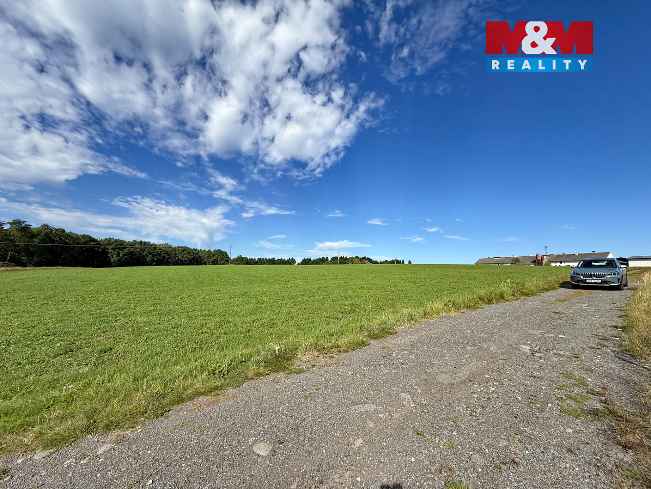 Prodej pozemku k bydlení, 3176 m², Dobronice u Bechyně – pohled 3