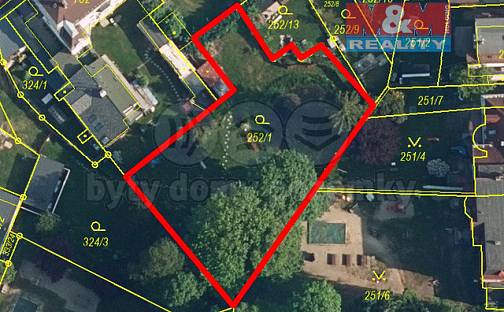 Prodej stavebního pozemku 1 198 m², Pražská, Jablonec nad Nisou
