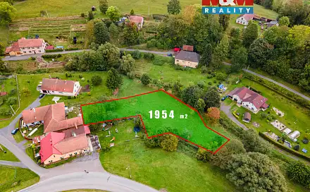 Prodej stavebního pozemku 1 954 m², Opatov, okres Svitavy