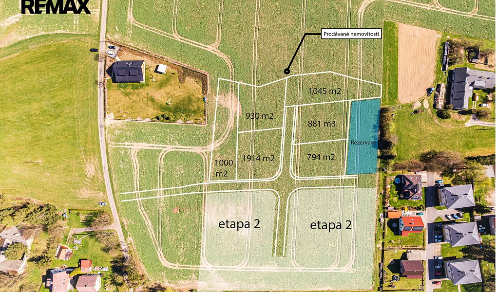 Prodej stavebního pozemku 1 045 m², Borová – náhled fotky 15