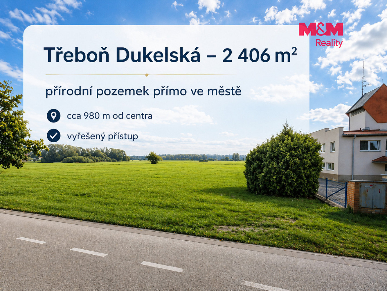 Prodej louky 2 406 m²