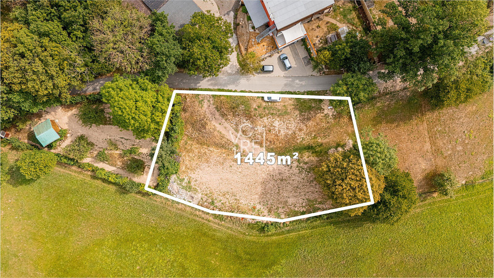 Prodej stavebního pozemku 1 445 m² – fotografie 2