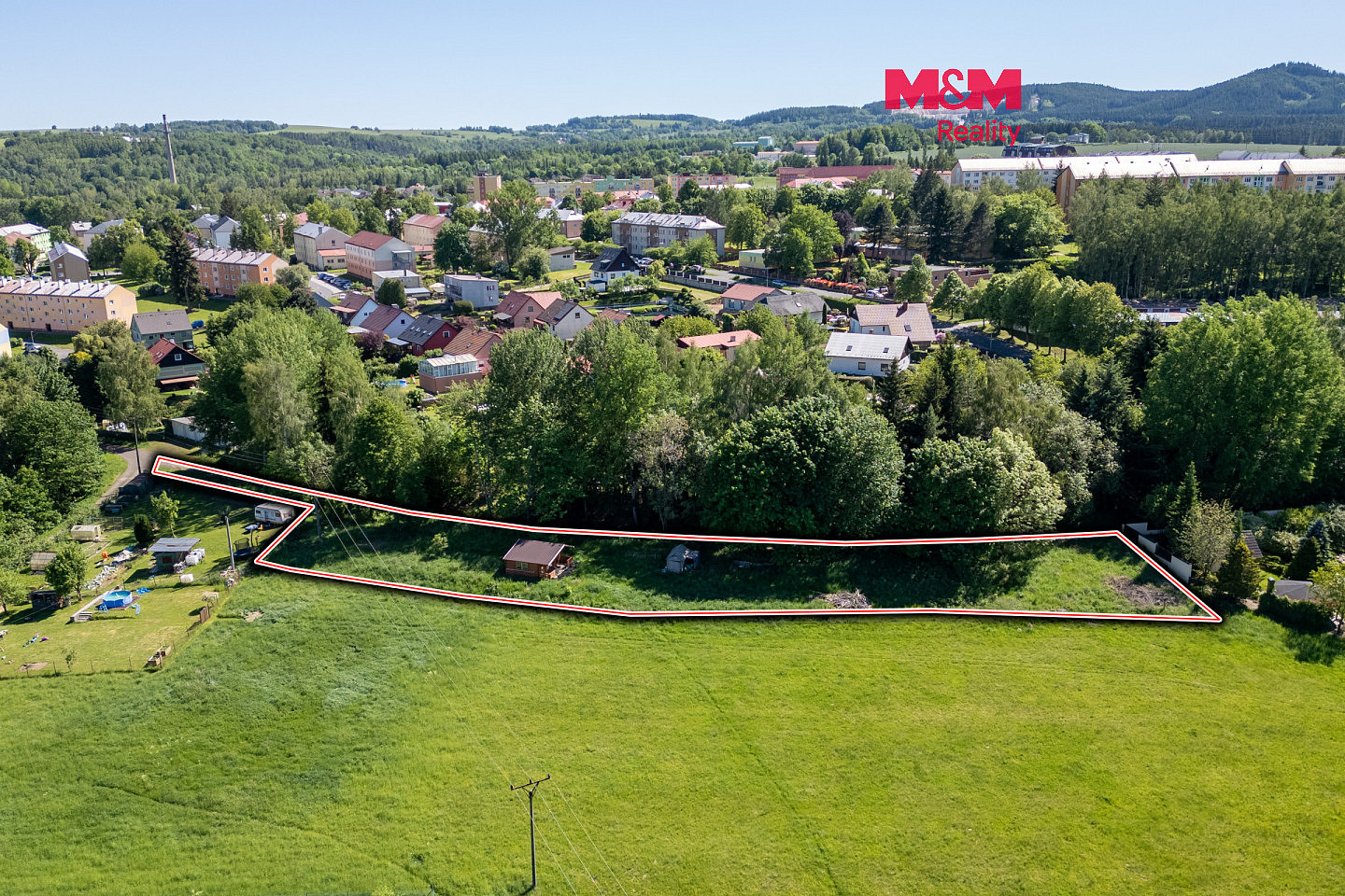 Prodej stavebního pozemku 2 289 m²