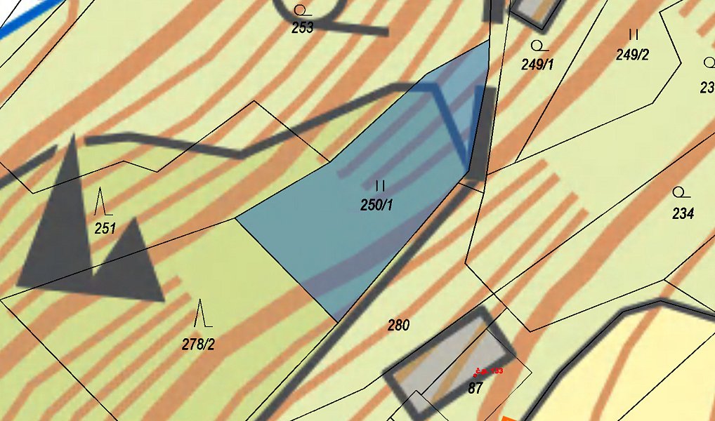 Prodej pozemku 430 m², Výprachtice – náhled fotky 3