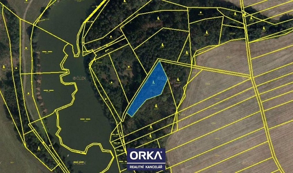 Prodej lesa 8 854 m², Otinoves – náhled fotky 2