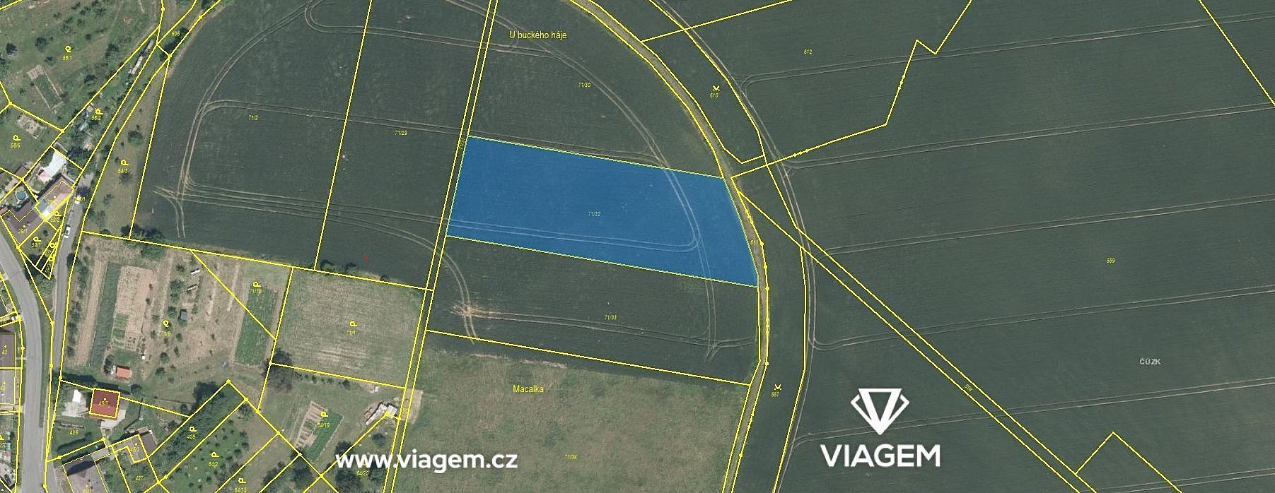 Stavební - bydlení 4 794 m², Podíl 11 % o výměře 533 m²